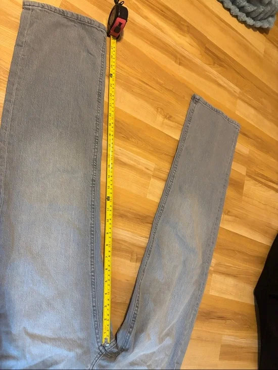 Aeropostale Men's Black and Light Gray Straight Jeans Duo - Picture 5 of 8